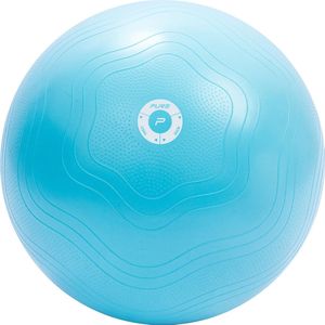 fitnessbal Antiburst 65 cm PVC lichtblauw