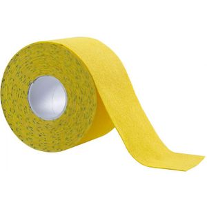 Sportamundo - Kinesiology Tape - Geel - Katoen - 5cm x 5m - Set van 2