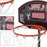 XQ Max Basketbalset - Basketbalstandaard - Verstelbaar van 1.38 M Tot 2.5 M - Zwart/Oranje