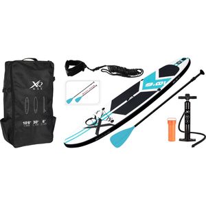 XQ Max Sup board beginners 320 cm - 6-delige set - Blauw Zwart