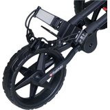 FastFold Square Golftrolley - Wit - golf trolley 3 wielen - golf - golf accesoires - golfkar