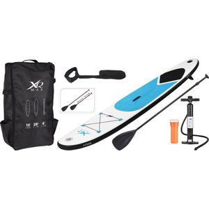 XQ Max SUP Board 6 delig-set - 305cm - Blauw/ Wit