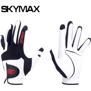 Skymax One Size Fits All Golfhandschoen, wit/zwart
