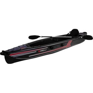 Opblaasbare Kayak Incl. Peddel - 2 personen - Rood - 470x75 cm