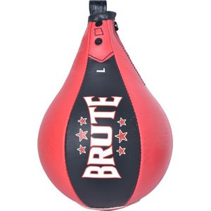 Brute Boksbal - Rood - 27x58 cm - Handige training voor boksen, kickboksen, MMA en thaiboksen