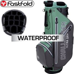 Fastfold Challenger Waterpoof Standbag, grijs/groen