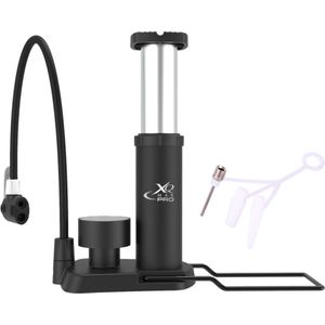 XQ Max Pro- Mini Voetpomp met Drukmeter