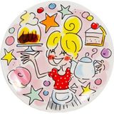 Borden - Set van 6 - Wit - Porselein