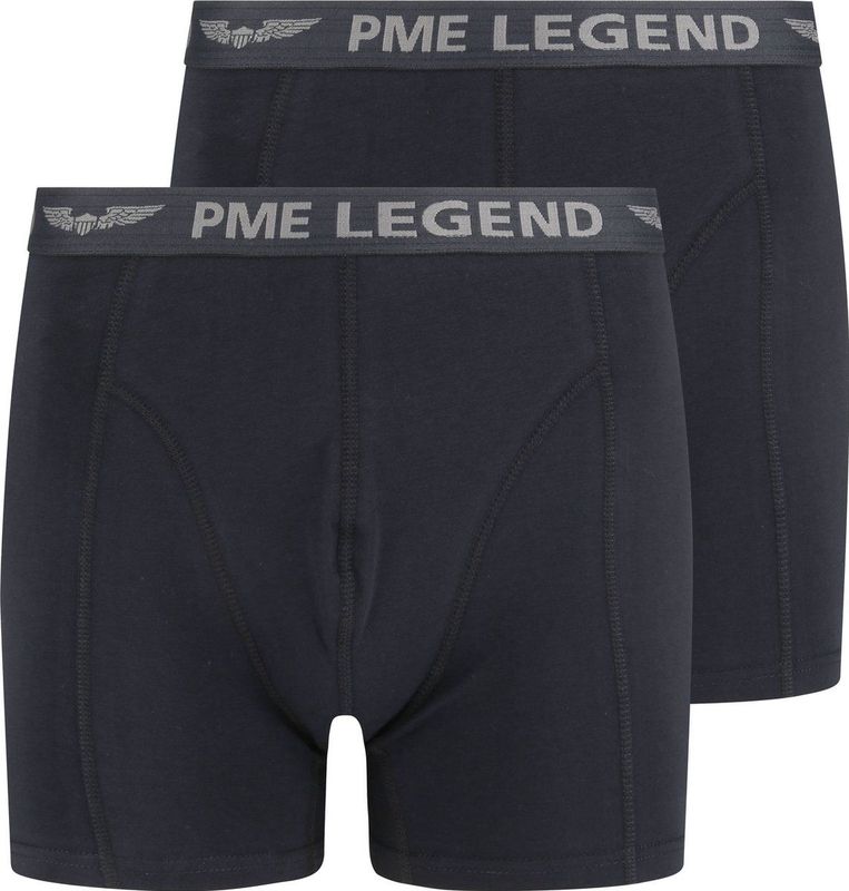 PME Legend - Boxershorts 2-Pack - Zwart - Katoen en Stretch