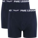 PME Legend - Boxershorts 2-Pack - Donkerblauw - Katoen en Stretch
