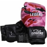 Legend Sports Powerfit & protect bokshandschoenen dames camo roze pu