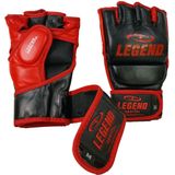 Legend Sports Bokszak / mma handschoenen heren/dames zwart-rood leer