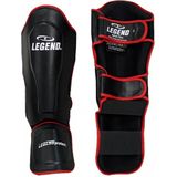 Legend Sports Kickboks scheenbeschermers legend best heren/dames zwart- pu