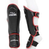 Legend Sports Kickboks scheenbeschermers legend best heren/dames zwart- pu