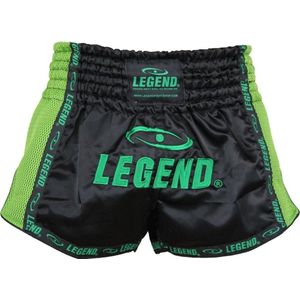 Legend Sports Kickboksshort Camo Dames Satijn Zwart/roze Mt M