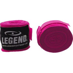 Legend Sports Boksbandages 455 Cm Roze Per 2 Stuks