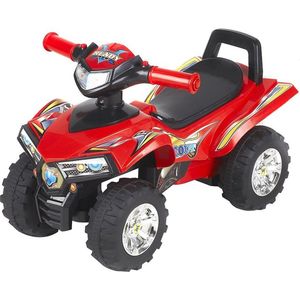 Eco Toys - Quad Loopauto - Rood - LED-Licht en Muziek