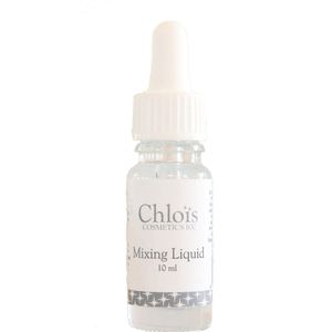 Chloïs Mixing Liquid 10 ml met pipet - Chloïs Cosmetics - Chloïs Glittertattoo - Mengvloeistof voor vloeibare make-up - Voor Glitter Make-up - Glitter Lips - Glitter Eyes
