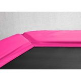 Salta Combo - Trampoline met veiligheidsnet - 214 x 153 cm - Roze