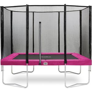 Salta Combo - Trampoline met veiligheidsnet - 214 x 153 cm - Roze