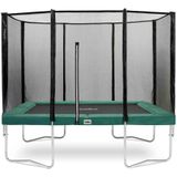 Trampoline Salta Combo Rectangular Groen 305 X 214 cm + Safety Net