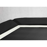 Trampoline Salta Combo Rectangular Zwart 305 x 214 cm + Safety Net