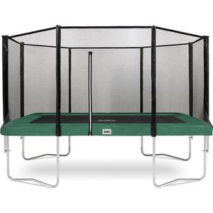 Salta Combo - Trampoline met veiligheidsnet - 396 x 244 cm - Groen