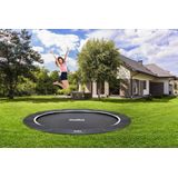 Salta Royal Baseground - rund - Ø251cm - 8,23ft - Schutzrand Schwarz