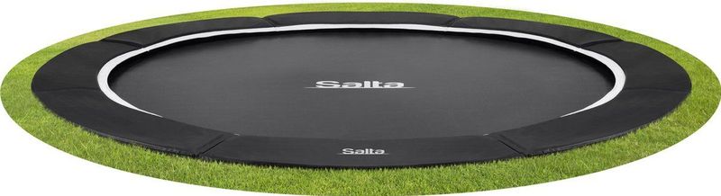 Salta Royal Baseground - rund - Ø251cm - 8,23ft - Schutzrand Schwarz