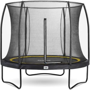 Salta Comfort Edition - Trampoline met veiligheidsnet - ø 213 cm - Zwart