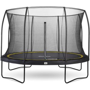 Salta Comfort Edition - Trampoline met veiligheidsnet - ø 366 cm - Zwart