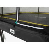 Salta Comfort Edition - Trampoline met veiligheidsnet - 214 x 153 cm - Zwart