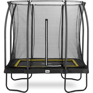 Salta Comfort Edition - Trampoline met veiligheidsnet - 214 x 153 cm - Zwart