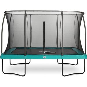 Salta Comfort Edition - Trampoline met veiligheidsnet - 366 x 244 cm - Groen