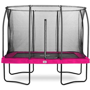 Salta Comfort Edition - Trampoline met veiligheidsnet - 305 x 214 cm - Roze