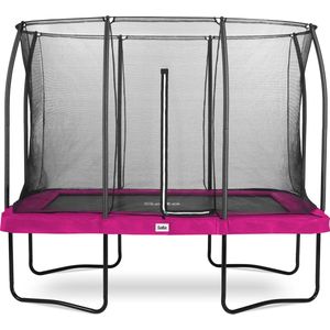 Salta Comfort Edition - Trampoline met veiligheidsnet - 305 x 214 cm - Roze