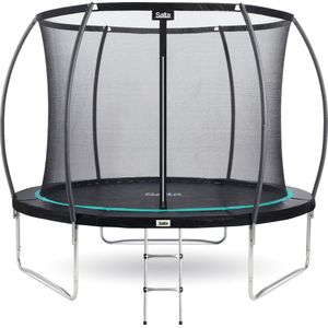Salta Cosmos - Trampoline met veiligheidsnet en ladder - ø 305 cm - Zwart
