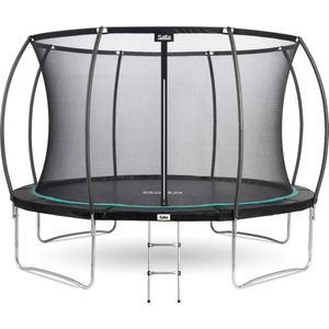 Salta Cosmos - Trampoline met veiligheidsnet en ladder - ø 366 cm - Zwart