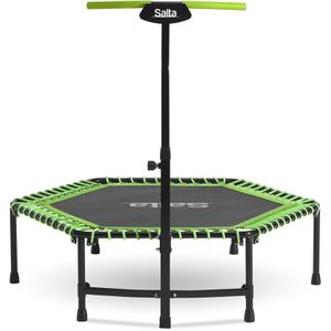 Salta Fitness - Fitness trampoline met handvat - ø 128 cm - Groen