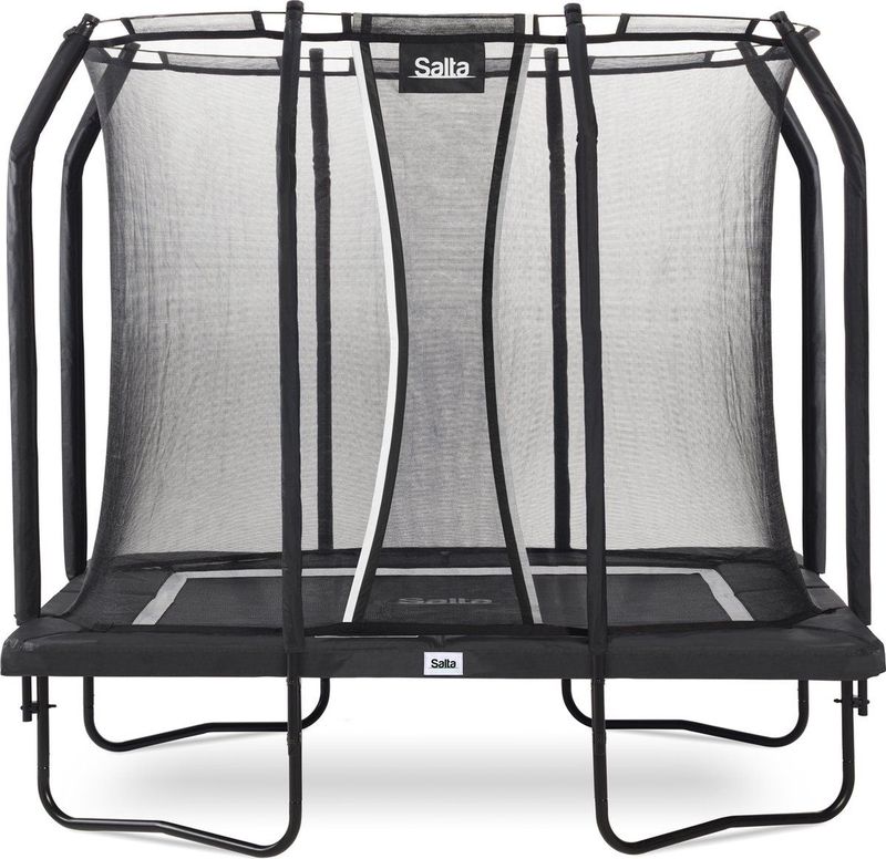 Salta Trampolin Premium Black Edition 214x153 cm. - inkl. Sicherheitsnetz