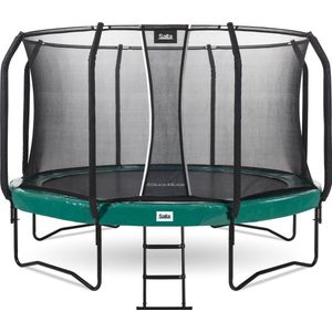 Salta First Class - Trampoline met veiligheidsnet en ladder - ø 251 cm - Groen