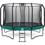 Trampoline Salta First Class Green 366 + Safety Net