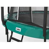 Salta First Class - Trampoline met veiligheidsnet en ladder - ø 427 cm - Groen