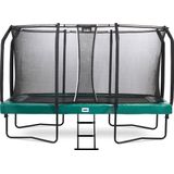 Salta First Class Trampoline met Veiligheidsnet - 427 x 244 cm - Groen