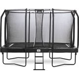 Salta First Class - Trampoline met veiligheidsnet en ladder - 366 x 214 cm - Zwart