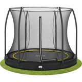 Salta Comfort Edition Ground - inground trampoline met veiligheidsnet - ø 251 cm - Zwart