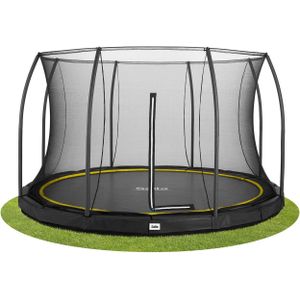 Salta Comfort Edition Ground - inground trampoline met veiligheidsnet - ø 366 cm - Zwart