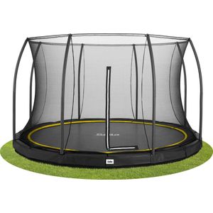 Trampoline Salta Comfort Edition Ground Black 427 + Safety Net