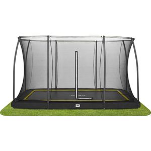 Salta Comfort Edition Ground - inground trampoline met veiligheidsnet - 366 x 244 cm - Zwart