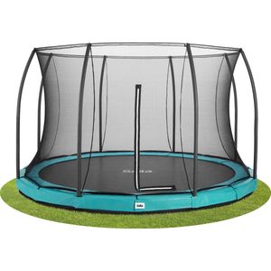 Salta Comfort Edition Ground - inground trampoline met veiligheidsnet - ø 396 cm - Groen